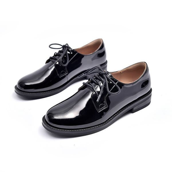 women leather flats oxford shoes woman lace up lady brogues vintage casual shoes for women footwear 2020 new spring black
women leather flats oxford shoes woman lace up lady brogues vintage casual shoes for women footwear 2020 new spring black