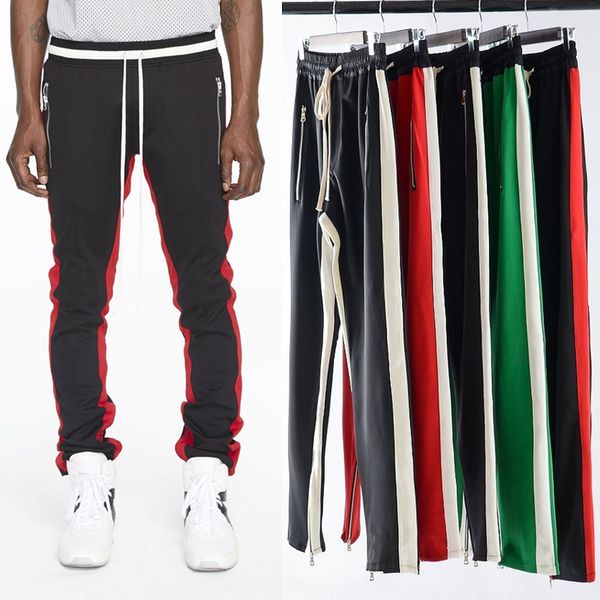 mens zipper pants hip hop fear of god fashion sweatpants red bottoms justin bieber fog joggers pants streetwear high hot, Black
mens zipper pants hip hop fear of god fashion sweatpants red bottoms justin bieber fog joggers pants streetwear high hot, Black