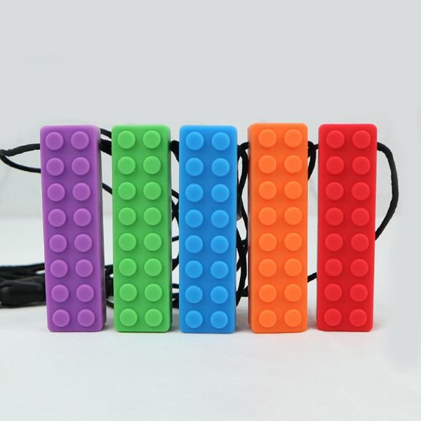 silicone building blocks teether autistic baby silicone teether sensory chewing pendant necklace teething stick thumb toy
silicone building blocks teether autistic baby silicone teether sensory chewing pendant necklace teething stick thumb toy