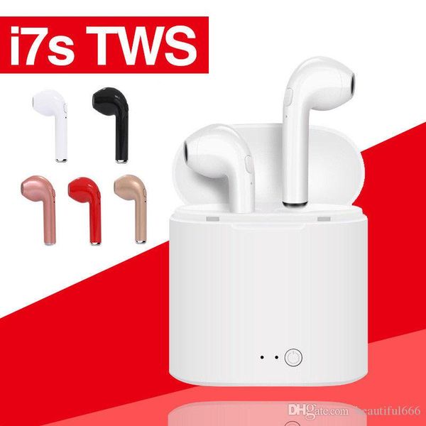 100% i7s tws twins bluetooth earbuds mini wireless stereo earphone w/ charging case 
100% i7s tws twins bluetooth earbuds mini wireless stereo earphone w/ charging case