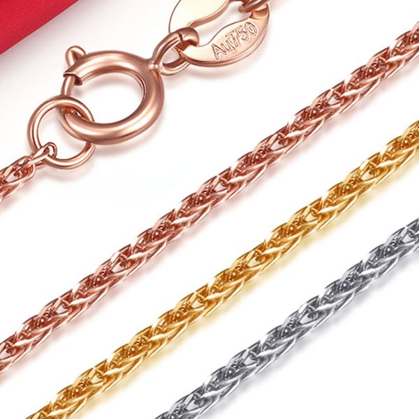 18k gold women necklace for pendant female diamond-jewelry rope chain party trendy elegant fashion girl gift good nice, Silver
18k gold women necklace for pendant female diamond-jewelry rope chain party trendy elegant fashion girl gift good nice, Silver