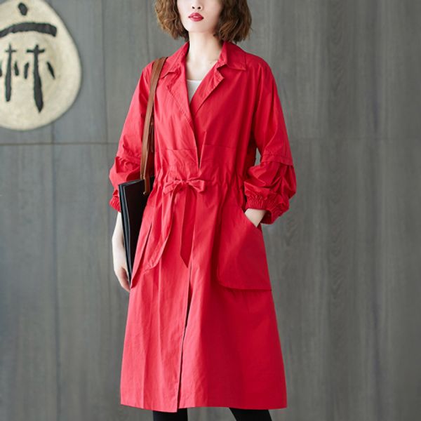 women's trench coats literary windbreaker red brand designer women clothes casaco feminino casual overcoat coat female, Tan;black
women's trench coats literary windbreaker red brand designer women clothes casaco feminino casual overcoat coat female, Tan;black