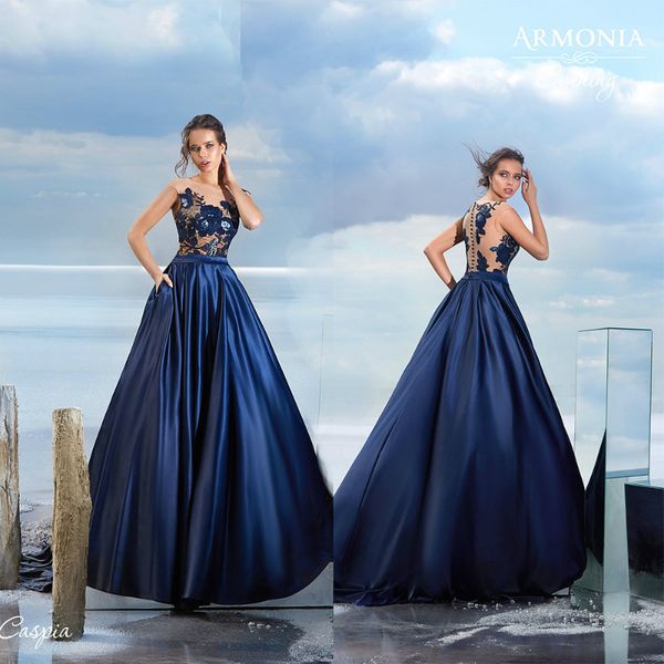 navy blue tmarmonia customined a line prom dress jewel short sleeve lace applique party dress sweep train robes de soirée, Black
navy blue tmarmonia customined a line prom dress jewel short sleeve lace applique party dress sweep train robes de soirée, Black