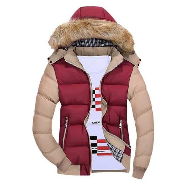 mens winter zipped warm tracksuit casual casaco patchwork long sleeve parka outwear coat, Black
mens winter zipped warm tracksuit casual casaco patchwork long sleeve parka outwear coat, Black