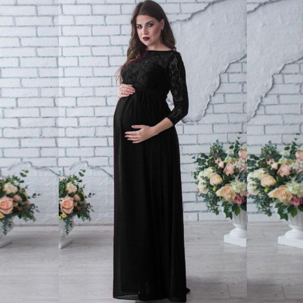women maternity dress lace long sleeve pregnant p shoot party dress gown pgraphy maxi long black/white/burgundy, Black;gray
women maternity dress lace long sleeve pregnant p shoot party dress gown pgraphy maxi long black/white/burgundy, Black;gray