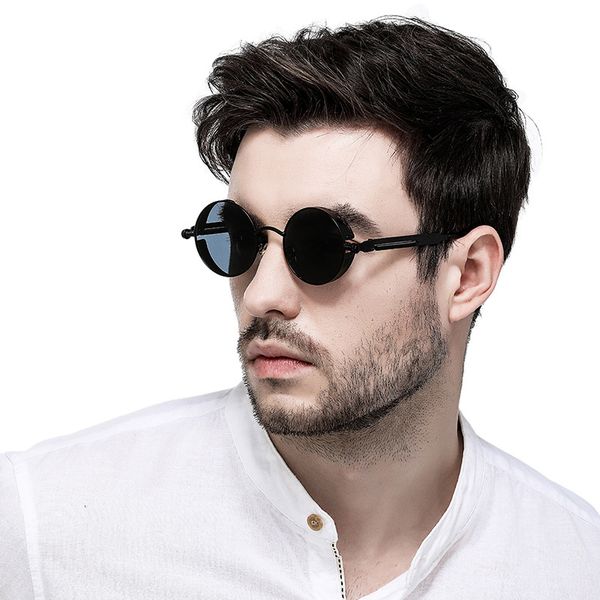 steampunk round sunglasses men women sun glasses brand black metal frame glasses ladies vintage sunglass men uv400, White;black
steampunk round sunglasses men women sun glasses brand black metal frame glasses ladies vintage sunglass men uv400, White;black