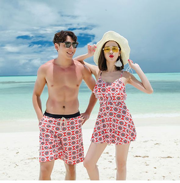 couples swimwear women one piece dress swimsuit green men beach shorts trunks lover's beach wear bathing suits
couples swimwear women one piece dress swimsuit green men beach shorts trunks lover's beach wear bathing suits