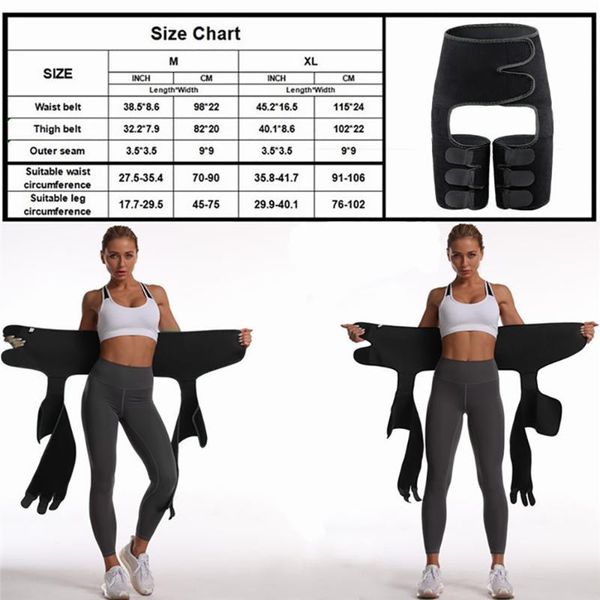 women 3-in-1 waist slim thigh trimmer for weight loss bulifter waist trainer slimming support belt hip raise thigh trimmers, Black;gray
women 3-in-1 waist slim thigh trimmer for weight loss bulifter waist trainer slimming support belt hip raise thigh trimmers, Black;gray