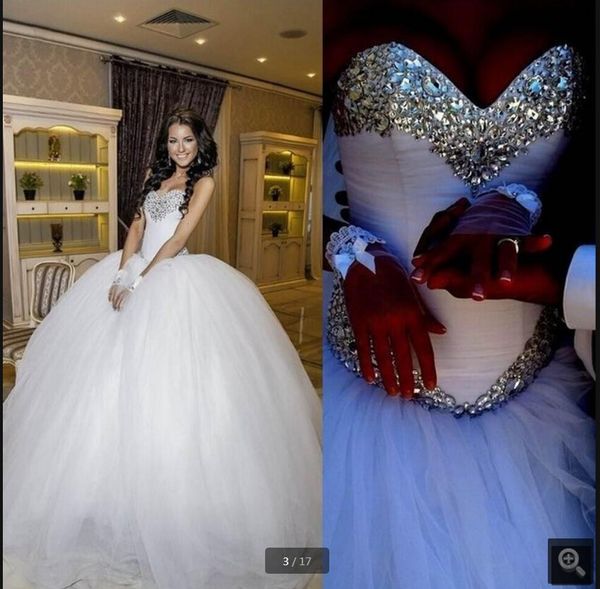 new designer 2019 ball gown princess white beading wedding dress strapless sweetheart neck puffy pleated wedding gowns selling
new designer 2019 ball gown princess white beading wedding dress strapless sweetheart neck puffy pleated wedding gowns selling
