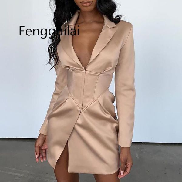 autumn solid color v-neck blazer waist buckle long sleeve irregular slim jacket fashion office women unique design coat, White;black
autumn solid color v-neck blazer waist buckle long sleeve irregular slim jacket fashion office women unique design coat, White;black
