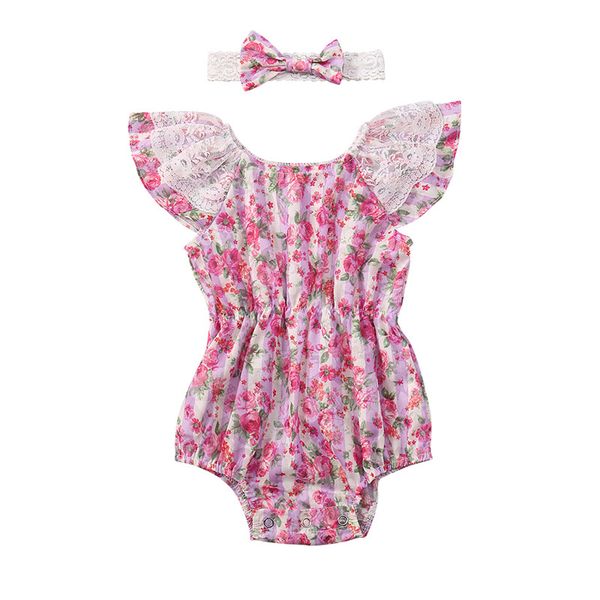 newborn baby girl sweet outfits summer floral lace fly sleeve romper+bow headband 2pcs sets baby girl flowers clothes 0-24m, White
newborn baby girl sweet outfits summer floral lace fly sleeve romper+bow headband 2pcs sets baby girl flowers clothes 0-24m, White