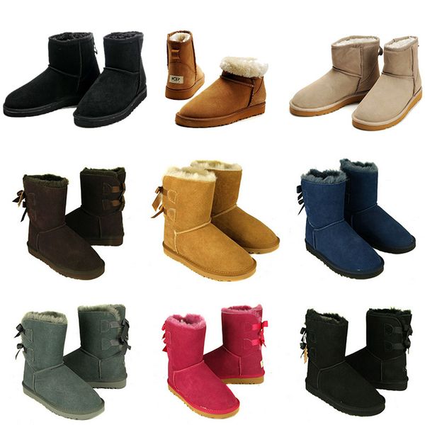 women winter boots wgg wool brand classic genuine leather bailey bowknot bottes femmes fashion luxury designer women australian boots 36-41
women winter boots wgg wool brand classic genuine leather bailey bowknot bottes femmes fashion luxury designer women australian boots 36-41