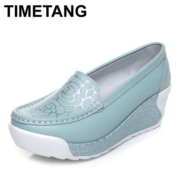 timetang new spring summer style soft women genuine leather shoes fashion print women pumps shoes for sapato feminino pump, Black
timetang new spring summer style soft women genuine leather shoes fashion print women pumps shoes for sapato feminino pump, Black