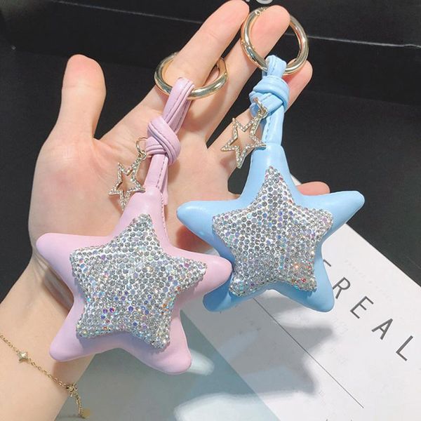 fashion charms leather star keychain shiny crystal rhinestone women purpse bag ornament key ring holder souvenir jewelry gift, Slivery;golden
fashion charms leather star keychain shiny crystal rhinestone women purpse bag ornament key ring holder souvenir jewelry gift, Slivery;golden