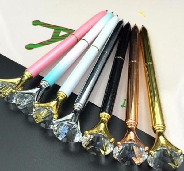 1PCS Kawaii Ballpoint Big Metal Ball Pen With Large Diamond Blue And Black Pen Fashion School Office Supplies
1PCS Kawaii Ballpoint Big Metal Ball Pen With Large Diamond Blue And Black Pen Fashion School Office Supplies
