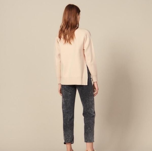 luxury designer sweaters m pearl inlaid clothing round women head knitwear collar pink color size s sweaters set djvsa, Black
luxury designer sweaters m pearl inlaid clothing round women head knitwear collar pink color size s sweaters set djvsa, Black