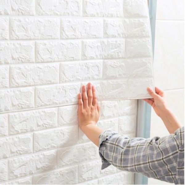 10pcs 70x77cm pe foam 3d wall stickers safty home decor wallpaper diy wall decor brick living room kids bedroom decorative stick
10pcs 70x77cm pe foam 3d wall stickers safty home decor wallpaper diy wall decor brick living room kids bedroom decorative stick
