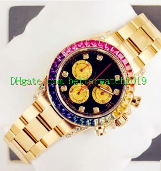 selling factory supplier men 116598 rbow rainbow 40mm automatic movement diamond bezel gold bracelet wristwatches no chronograph, Slivery;brown
selling factory supplier men 116598 rbow rainbow 40mm automatic movement diamond bezel gold bracelet wristwatches no chronograph, Slivery;brown