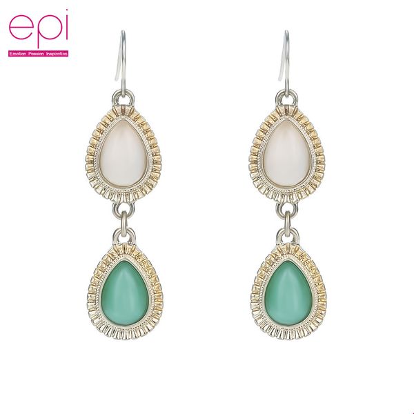 epi new dangle drop korean earrings for women vintage temperament pendientes contracted geometric color resin long drop earrings, Golden;silver
epi new dangle drop korean earrings for women vintage temperament pendientes contracted geometric color resin long drop earrings, Golden;silver