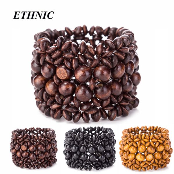 vintage wide bohemian wood beads elastic wrap chain bracelets for women men fashion bracelet dropship, Golden;silver
vintage wide bohemian wood beads elastic wrap chain bracelets for women men fashion bracelet dropship, Golden;silver