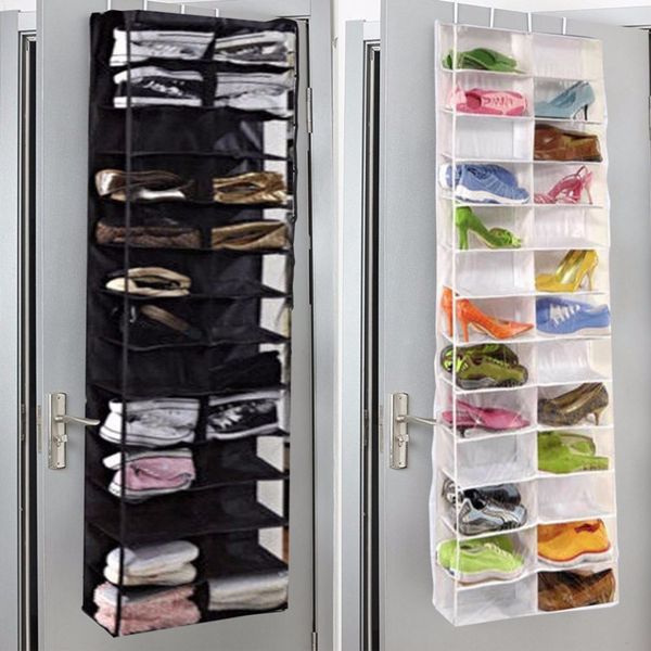 household suspended large capacity shoes rack 26 lattice non-woven fabric shoes organizer storage bag hanging storage rack
household suspended large capacity shoes rack 26 lattice non-woven fabric shoes organizer storage bag hanging storage rack