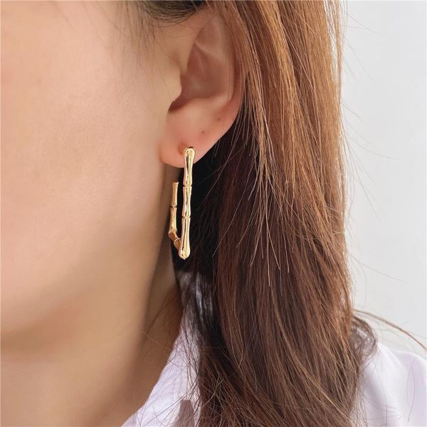 dainty gold color plating bomboo shape square circel copper medium size hoop earrings for women girl elegant trendy jewelry, Golden;silver
dainty gold color plating bomboo shape square circel copper medium size hoop earrings for women girl elegant trendy jewelry, Golden;silver