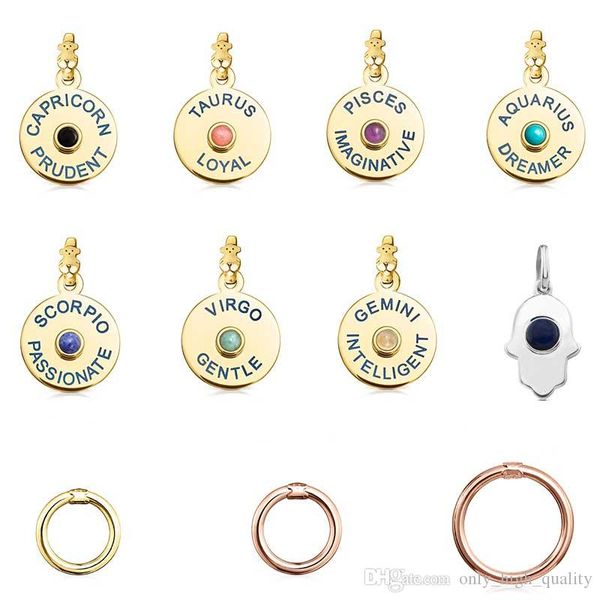 925 sterling silver spanish brand spanish ring pendants multi color and original jewelry wholesale suitable for parties, Golden
925 sterling silver spanish brand spanish ring pendants multi color and original jewelry wholesale suitable for parties, Golden