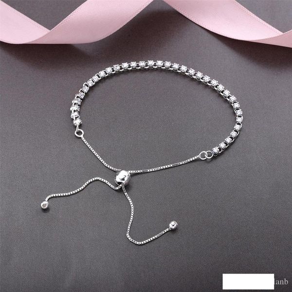 original 925 sterling silver adjustable size crystal shine bracelet with box for pandora charms bracelet women wedding jewelry bracelets, Golden;silver
original 925 sterling silver adjustable size crystal shine bracelet with box for pandora charms bracelet women wedding jewelry bracelets, Golden;silver