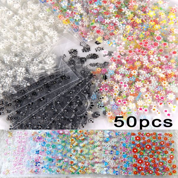 50 x sheets 3d nail art sticker decal nail tips flower nails stickers manicure wraps foil decals (buy 5, get 1, Black
50 x sheets 3d nail art sticker decal nail tips flower nails stickers manicure wraps foil decals (buy 5, get 1, Black
