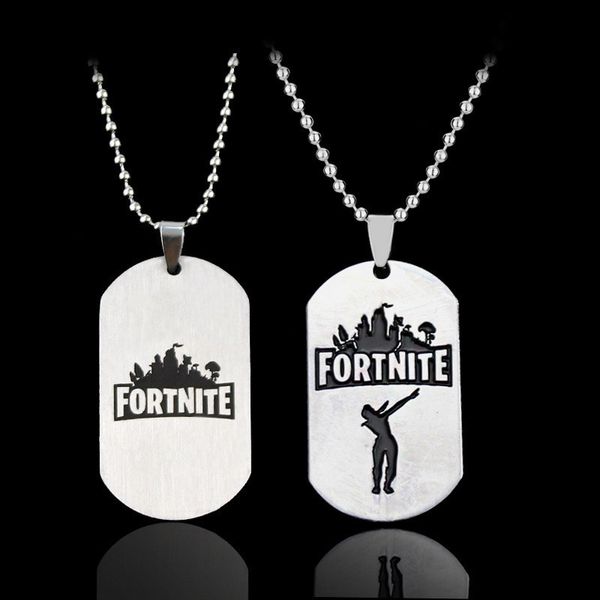 fortnite ожерелье из нержавеющей стали tag fortress горячих игры поклонники сувенирных дети ювелирных изделия по dhl, Silver
fortnite ожерелье из нержавеющей стали tag fortress горячих игры поклонники сувенирных дети ювелирных изделия по dhl, Silver