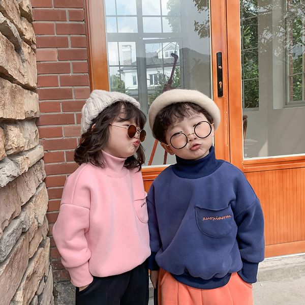 new winter baby girls thicken sweatshirts sweet cherry embroidery pullovers korean style turtleneck collar kids coats, Black
new winter baby girls thicken sweatshirts sweet cherry embroidery pullovers korean style turtleneck collar kids coats, Black