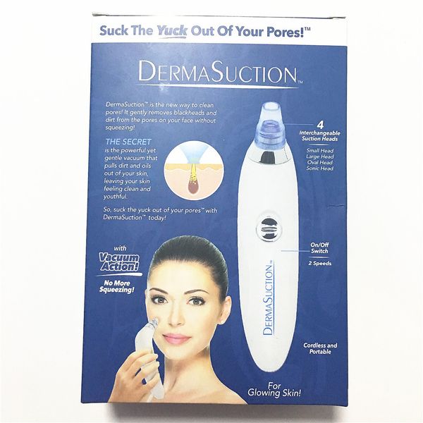 2019 DermaSuction Remover Очиститель пор лица Электрический вакуумный отсос Удаление переза
2019 DermaSuction Remover Очиститель пор лица Электрический вакуумный отсос Удаление переза
