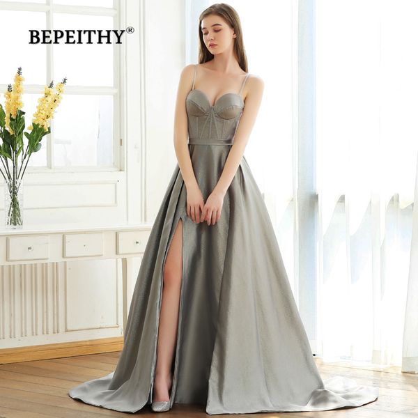 bepeithy 2019 sweetheart a line evening dress with slit with train vestido de festa vintage glittle fabric new prom party gown, White;black
bepeithy 2019 sweetheart a line evening dress with slit with train vestido de festa vintage glittle fabric new prom party gown, White;black
