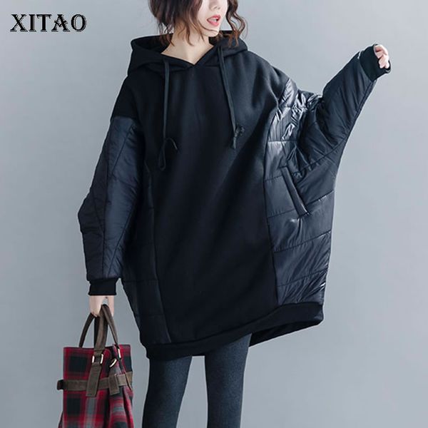 xitao hit color drawstring hoodies fashion new 2019 winter full sleeve long elegant minority plus size loose hoodies dmy2051, Black
xitao hit color drawstring hoodies fashion new 2019 winter full sleeve long elegant minority plus size loose hoodies dmy2051, Black