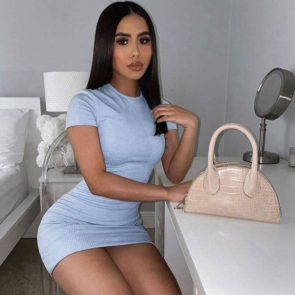 chic women autumn summer spring bottom 2020 knee-length knitted elastic bodycon elegant short sleeve party club mini dress, White
chic women autumn summer spring bottom 2020 knee-length knitted elastic bodycon elegant short sleeve party club mini dress, White