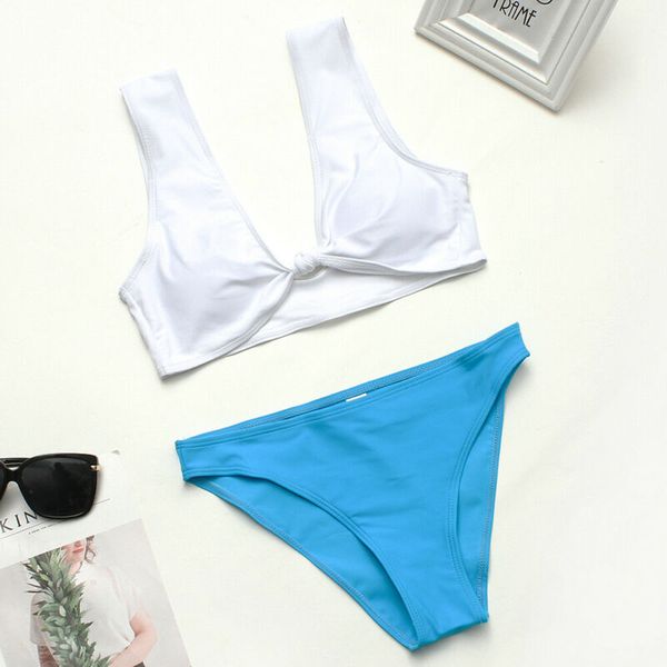 women beach knot swimwear bikini set push-up padded bra bathing suit swimsuit
women beach knot swimwear bikini set push-up padded bra bathing suit swimsuit