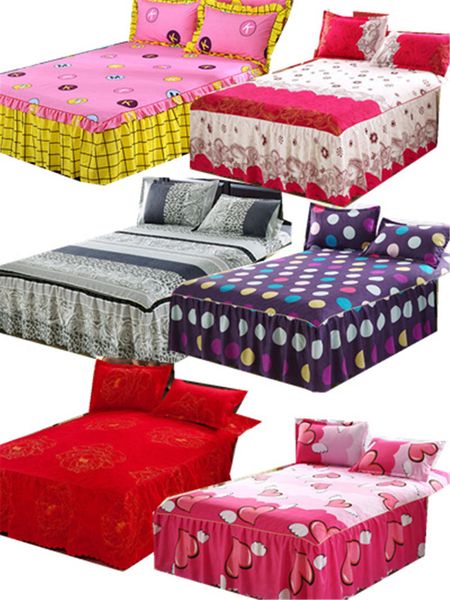 2018 bed skirt cotton printed bedding bed skirt cover garden flower decoration
2018 bed skirt cotton printed bedding bed skirt cover garden flower decoration