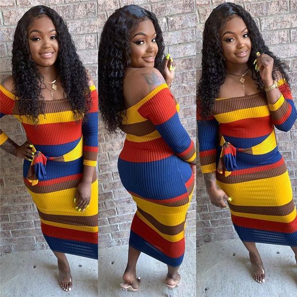 fashion slash neck irregular panelled womens designer dresses casual females clothing rainbow stripe print womens casual dresses, Black;gray
fashion slash neck irregular panelled womens designer dresses casual females clothing rainbow stripe print womens casual dresses, Black;gray