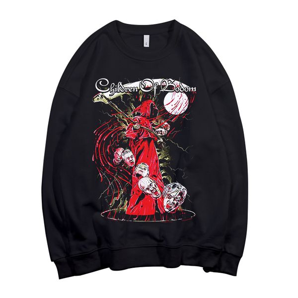 8 конструкций death children of bodom pollover толстовка rock балахон панк sudadera флис верхняя одежда стрит тяжелого металла, Black
8 конструкций death children of bodom pollover толстовка rock балахон панк sudadera флис верхняя одежда стрит тяжелого металла, Black