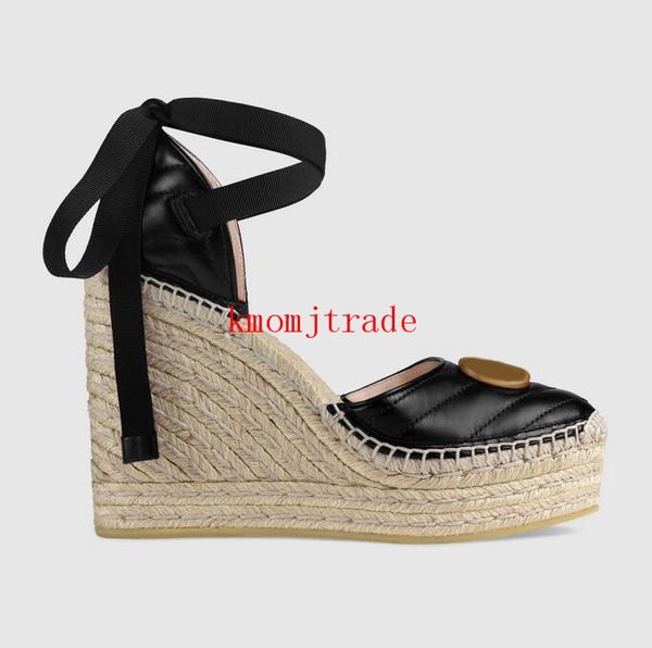 women designer shoes new release original leather platform espadrille palmyra leather platform espadrille wedges ankle-tie shoes, Black
women designer shoes new release original leather platform espadrille palmyra leather platform espadrille wedges ankle-tie shoes, Black