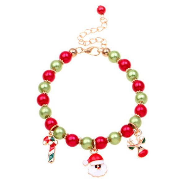 18cm santa claus reindeer bracelet christmas gift christmas candy bead pendant bracelet for child ladies christmas gift, Golden;silver
18cm santa claus reindeer bracelet christmas gift christmas candy bead pendant bracelet for child ladies christmas gift, Golden;silver