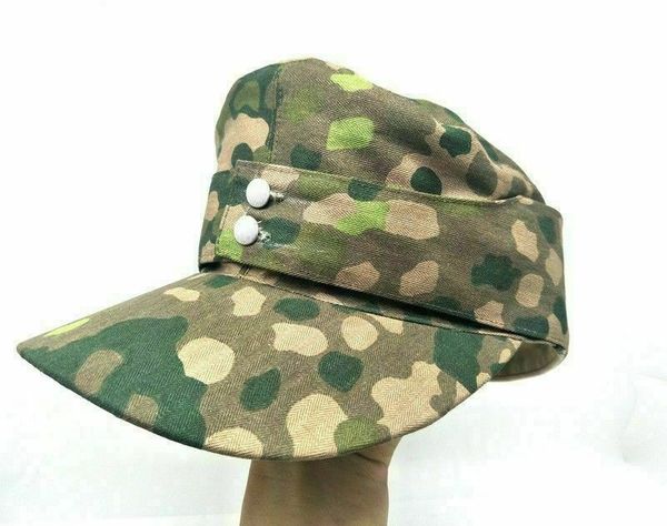 wwii german army dot 44 pea camo camouflage field hat military cap 1943 armyshop2008, Black;white
wwii german army dot 44 pea camo camouflage field hat military cap 1943 armyshop2008, Black;white