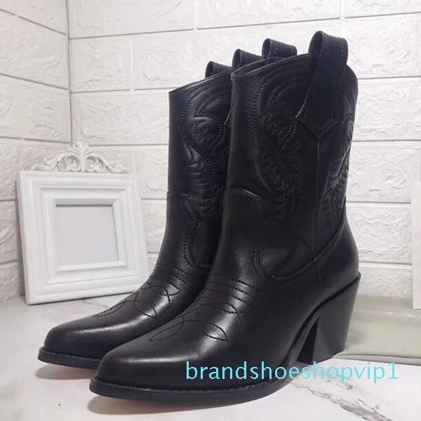 designs women western martin boots cowboy genuine leather ankle embroidery pure black winter shoes 2019 new style
designs women western martin boots cowboy genuine leather ankle embroidery pure black winter shoes 2019 new style