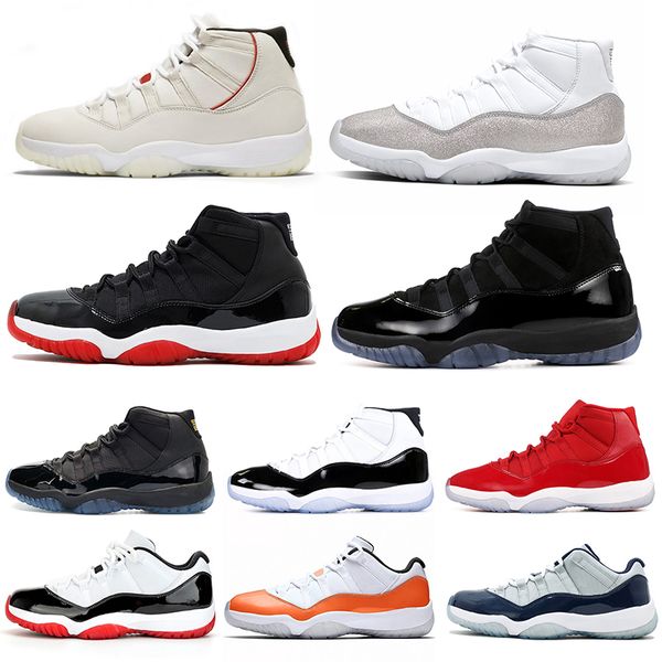 11s basketball shoes 11 bred 2019 snakeskin concord 45 triple black white mens trainers sports sneakers 5.5-13, White;red
11s basketball shoes 11 bred 2019 snakeskin concord 45 triple black white mens trainers sports sneakers 5.5-13, White;red