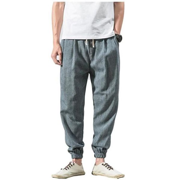 2020 new men's casual pants cotton linen hip hop ankle-length men pants fashion casual trousers male harem trousers men, Black
2020 new men's casual pants cotton linen hip hop ankle-length men pants fashion casual trousers male harem trousers men, Black