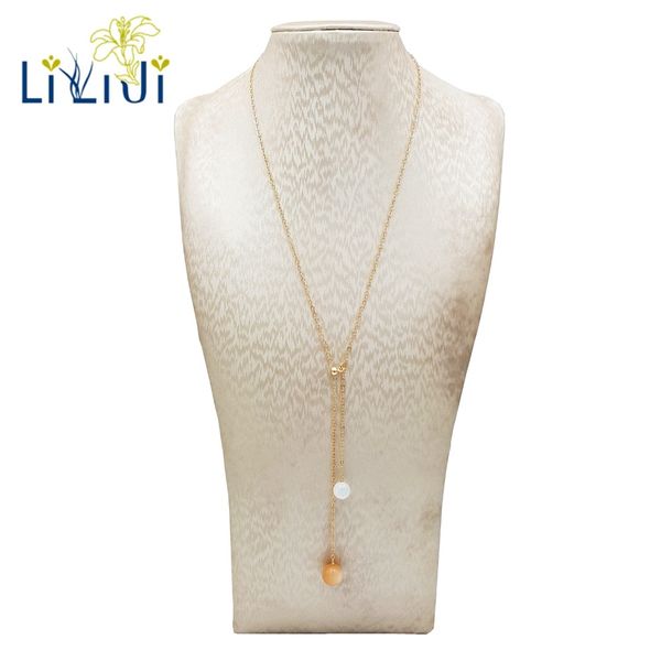 lii ji sun & full moon gemstone natural sunstone moonstone 9k gold chain pendant necklace delicate jewelry for women gift, Silver
lii ji sun & full moon gemstone natural sunstone moonstone 9k gold chain pendant necklace delicate jewelry for women gift, Silver
