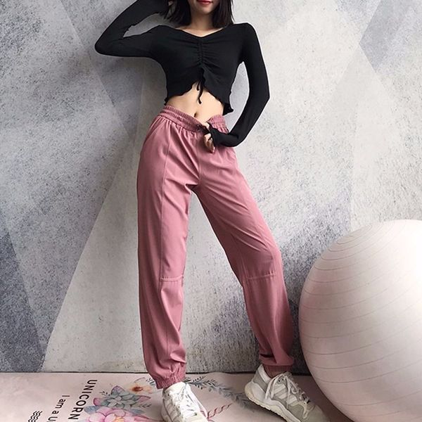 running pants sports women's pantalettes beam feet casual high waist net red fitness autumn and winter yoga, Black;blue
running pants sports women's pantalettes beam feet casual high waist net red fitness autumn and winter yoga, Black;blue
