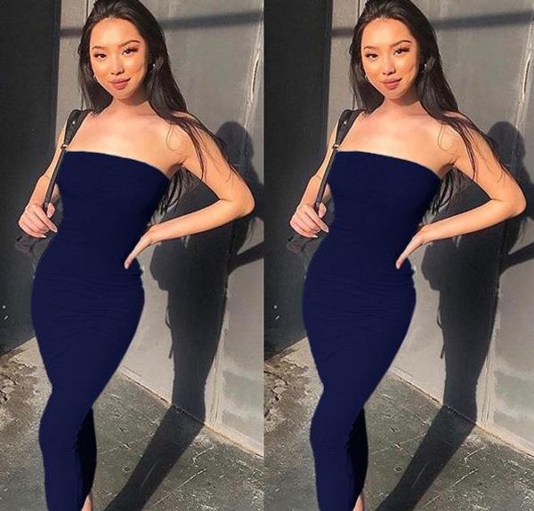 womens designer party dresses fashion solid color strapless bodycon dresses women skinny dresses, Black;gray
womens designer party dresses fashion solid color strapless bodycon dresses women skinny dresses, Black;gray