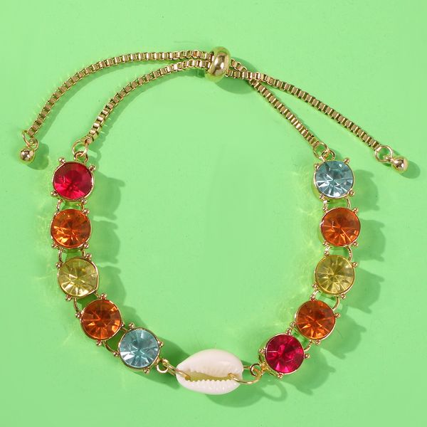 fashion multicolor crystal bohemian bracelets bangles jewelry for women gold chain hand accessories charm bracelet, Golden;silver
fashion multicolor crystal bohemian bracelets bangles jewelry for women gold chain hand accessories charm bracelet, Golden;silver