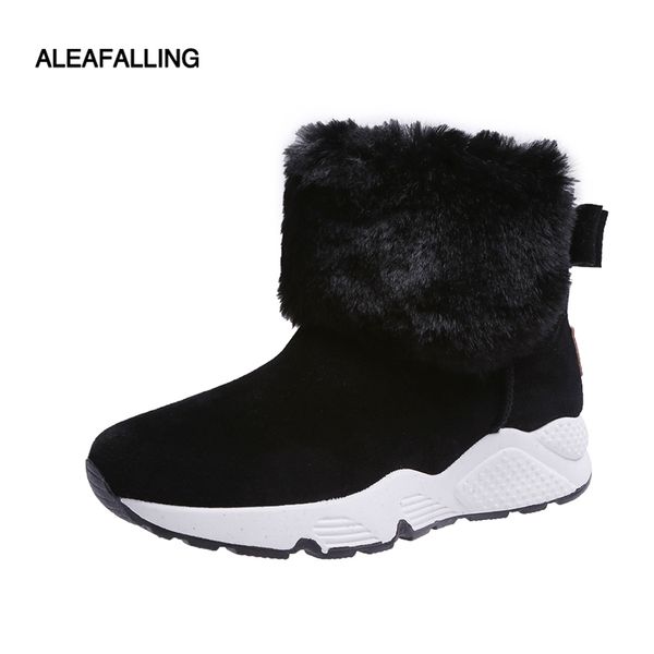 aleafalling motocycle booties women warm botas female womens ankle winter snow boots mature faux fur boots shoes, Black
aleafalling motocycle booties women warm botas female womens ankle winter snow boots mature faux fur boots shoes, Black